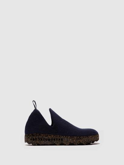 Asportuguesas City navy wool - Imeldas Shoes Norwich