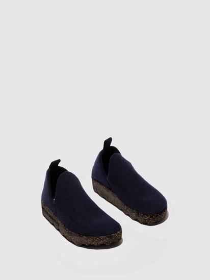 Asportuguesas City navy wool - Imeldas Shoes Norwich