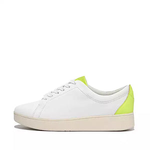 FitFlop Ralley neon green pop trainer