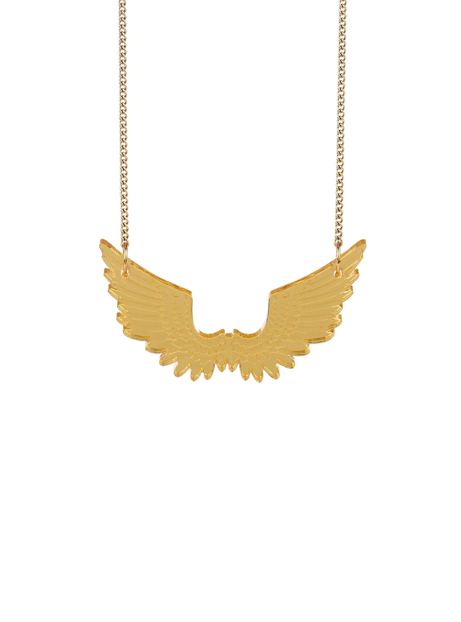 Tatty Devine Pegasus mini gold necklace - Imeldas Shoes Norwich