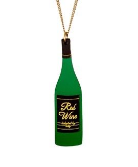 Tatty Devine red wine necklace - Imeldas Shoes Norwich