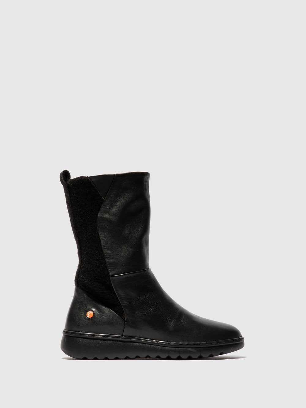 Softinos Ezra black boot - Imeldas Shoes Norwich