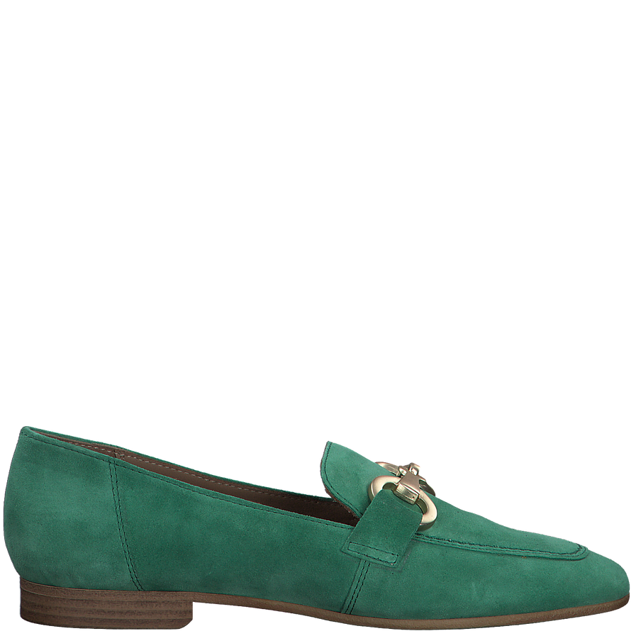 Tamaris 1 1 24222 20 700 green suede flat shoes