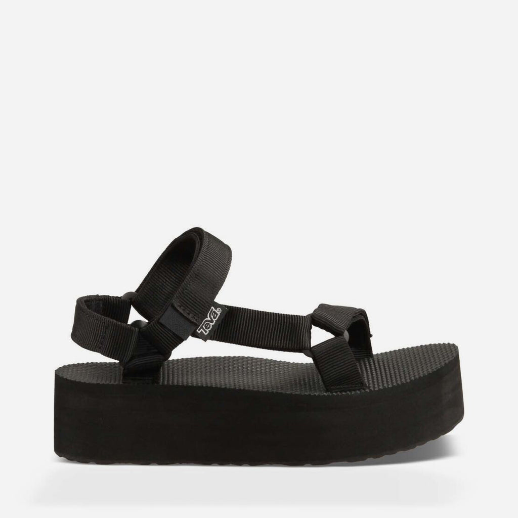 Teva Flatform Universal Sandal Black - Imeldas Shoes Norwich