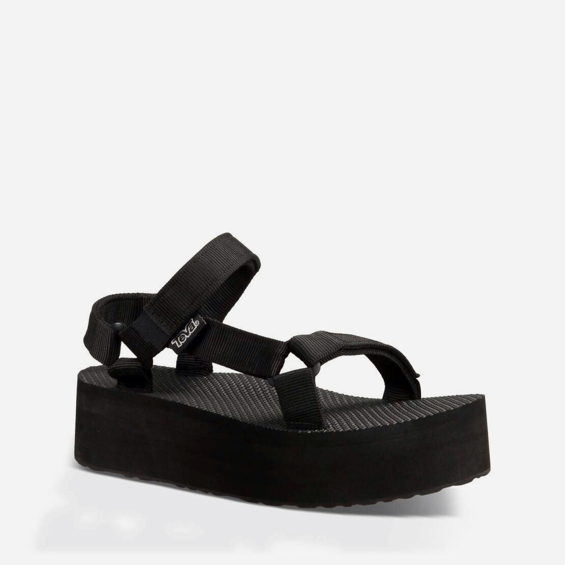 Teva Flatform Universal Sandal Black - Imeldas Shoes Norwich