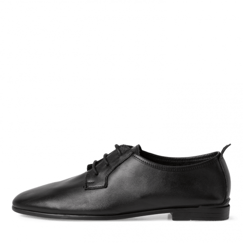 1-23202-28 black leather lace up - Imeldas Shoes Norwich