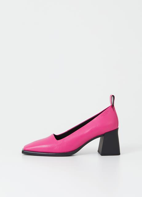 Vagabond Hedda heeled pink shoe - Imeldas Shoes Norwich