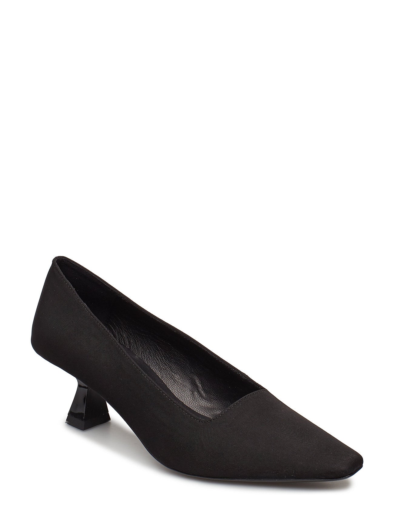 LISSIE Black Heeled Pump - Imeldas Shoes Norwich
