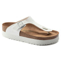 Birkenstock Gizeh platform vegan white