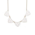 Tatty Devine white collar necklace - Imeldas Shoes Norwich