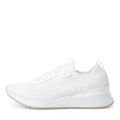 1-1-23712-29 Tamaris white lace up trainer - Imeldas Shoes Norwich